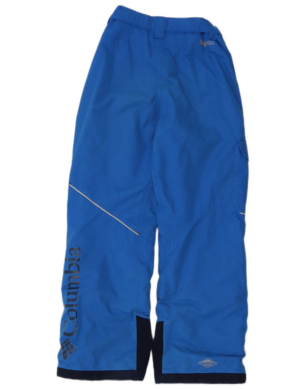 Columbia Mens Omni-Heat Graphic Ski Trousers Large  Blue Colourblock Nylon