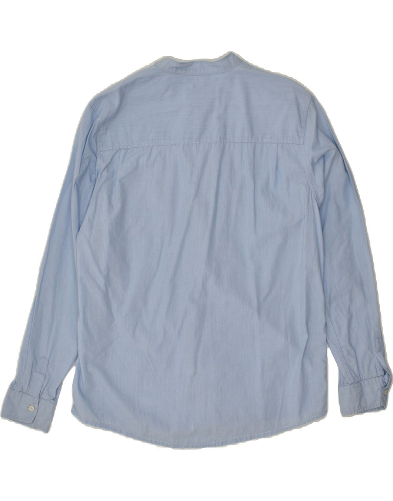 BENETTON Boys Shirt 13-14 Years 3XL Blue Cotton | Vintage Benetton | Thrift | Second-Hand Benetton | Used Clothing | Messina Hembry 