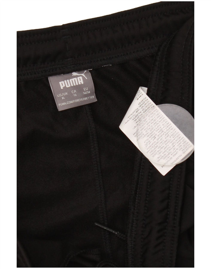 Puma Mens Tracksuit Trousers XL Black Polyester