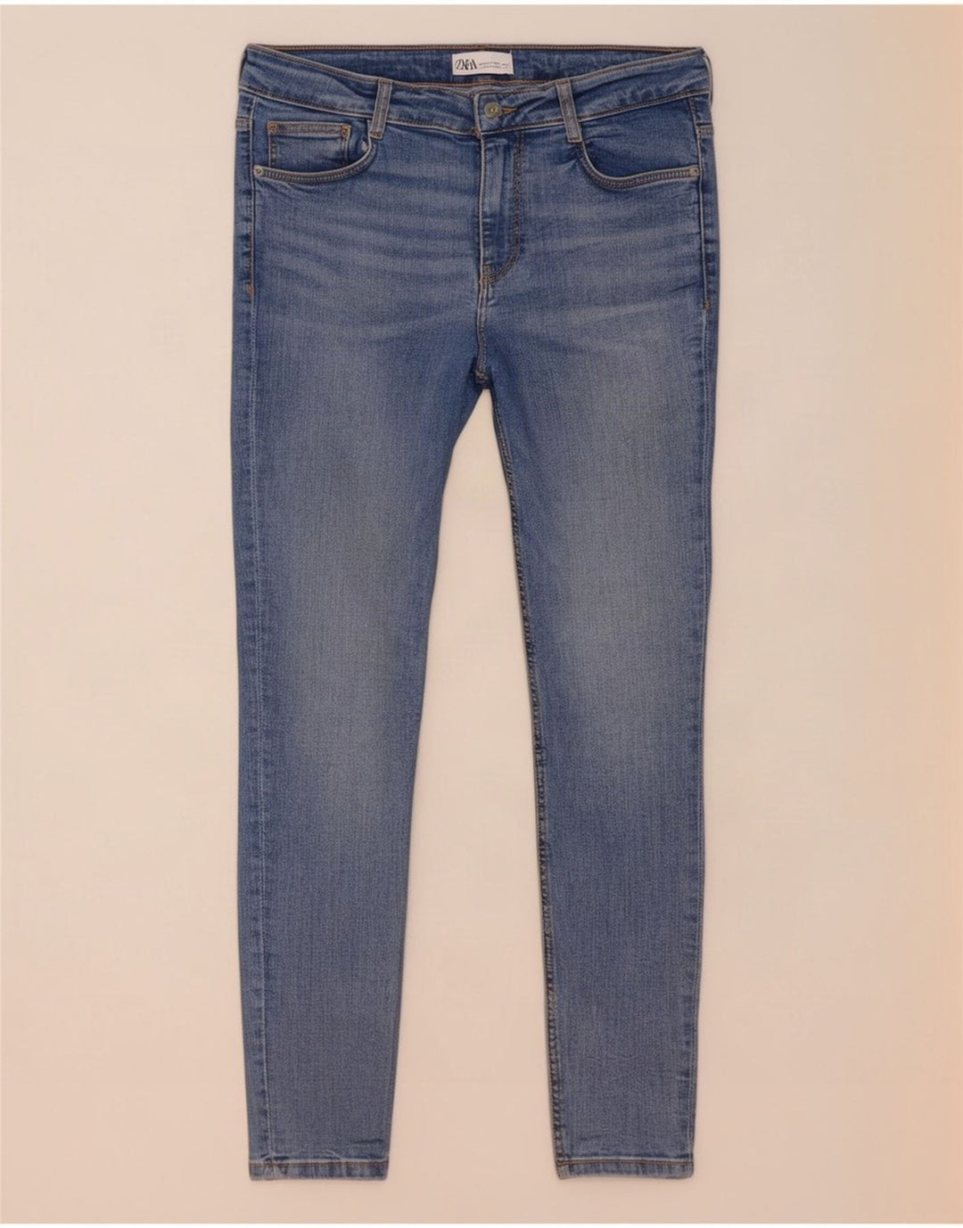 Zara Womens Skinny Jeans EU 40 Medium W30 L29 Blue
