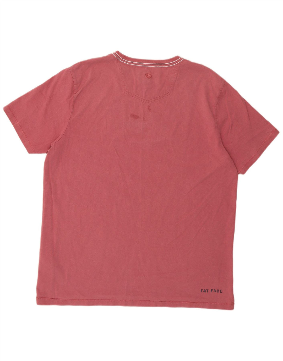 Fat Face Mens Graphic T-Shirt Top Large Red Cotton