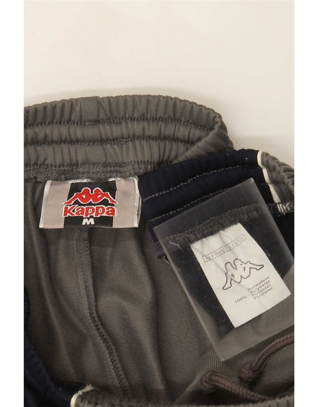 Kappa Womens Tracksuit Trousers Medium  Grey Colourblock Polyester