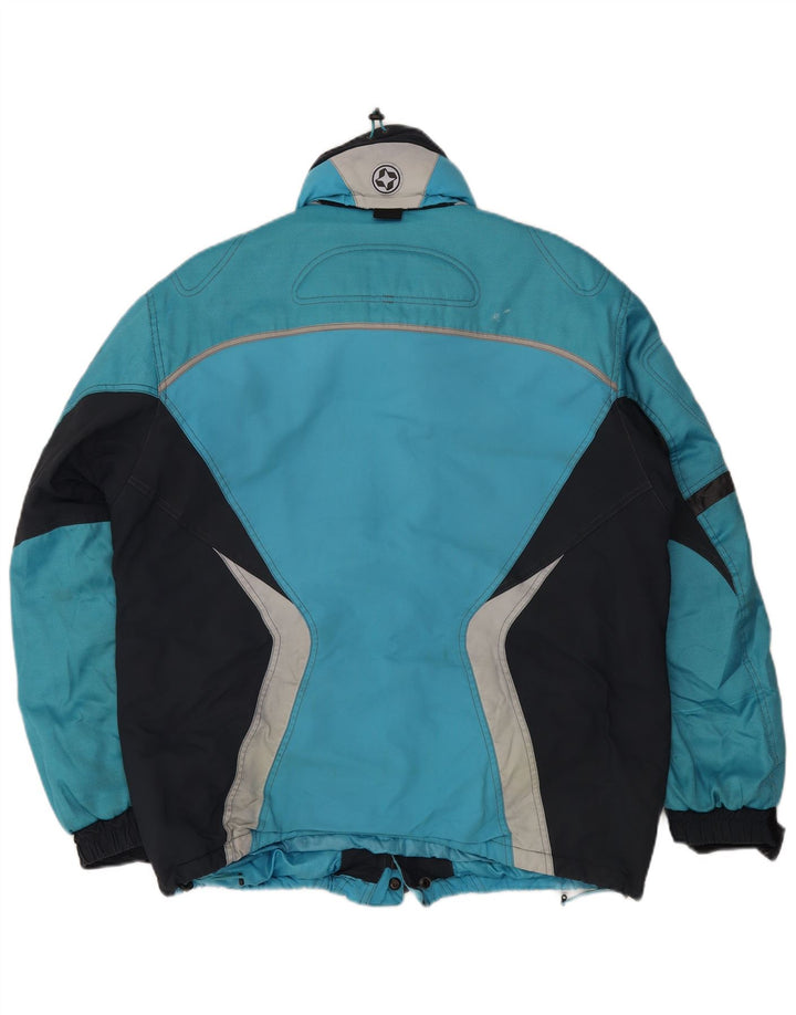 Colmar Mens Ski Jacket EU 54 Large Blue Colourblock