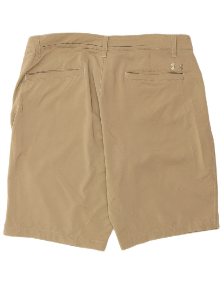 Under Armour Mens Heat Gear Casual Shorts W36 Large  Brown