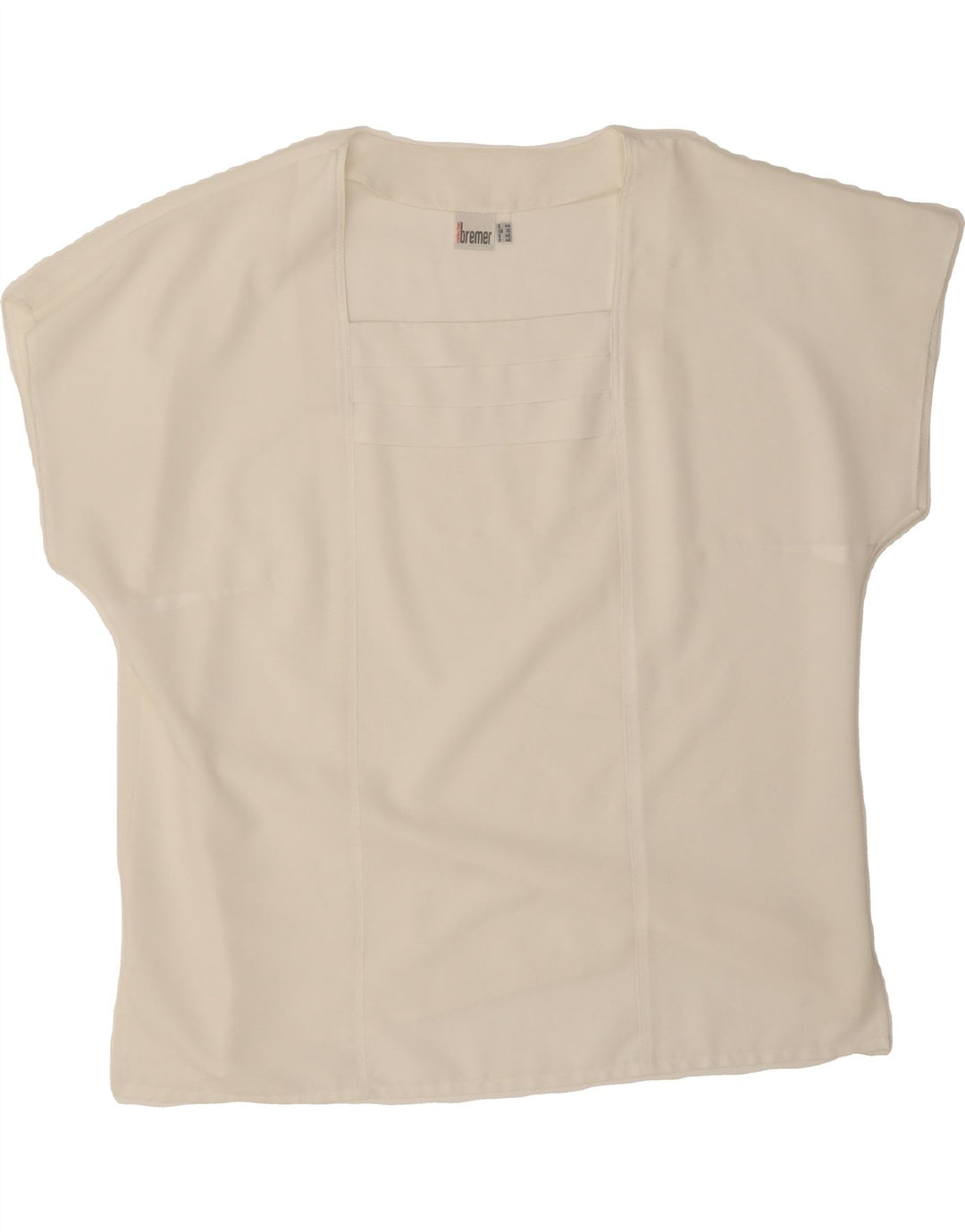 VINTAGE Womens Blouse Top UK 18 XL White Vintage Vintage and Second-Hand Vintage from Messina Hembry 