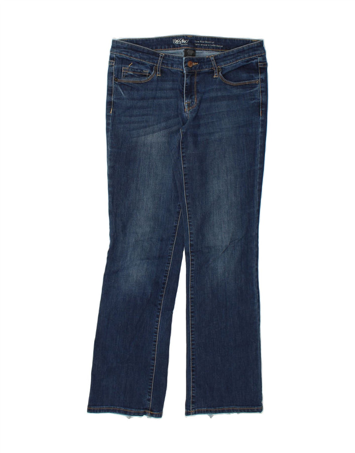 MOSSIMO Womens Low Waist Bootcut Jeans US 10 Large W36 L32 Blue Cotton Vintage Mossimo and Second-Hand Mossimo from Messina Hembry 
