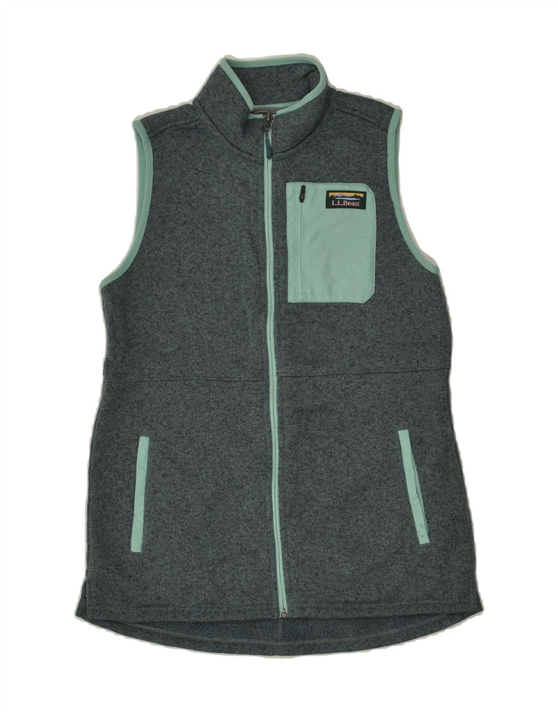 L.L.BEAN Mens Gilet UK 36 Small Grey Polyester | Vintage L.L.Bean | Thrift | Second-Hand L.L.Bean | Used Clothing | Messina Hembry 