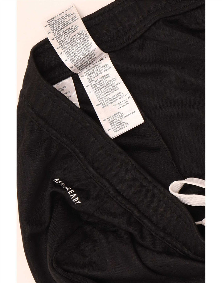 Adidas Mens Aeroready Tracksuit Trousers Medium Black Polyester