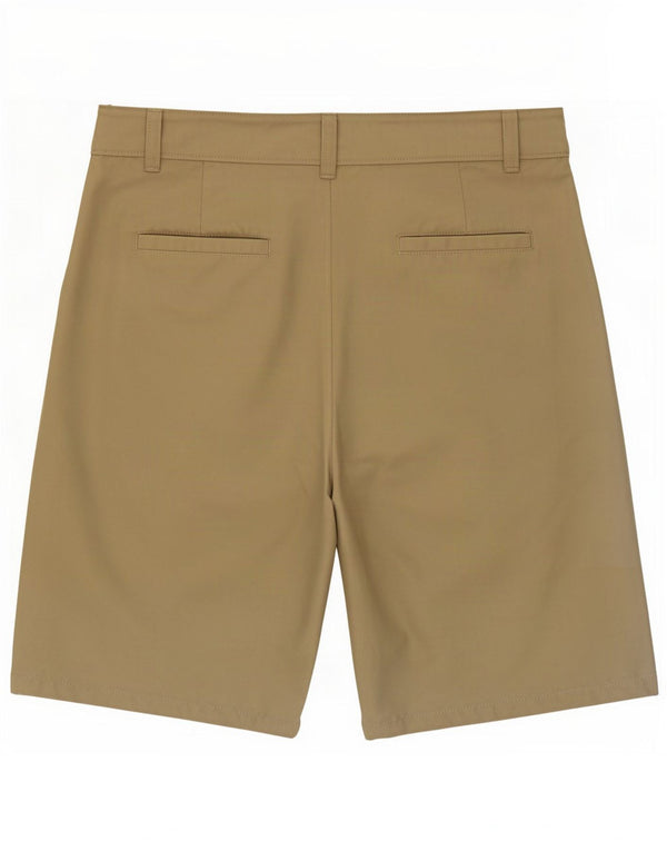 Chaps Boys School Chino Shorts 13-14 Years W26 Khaki Polyester