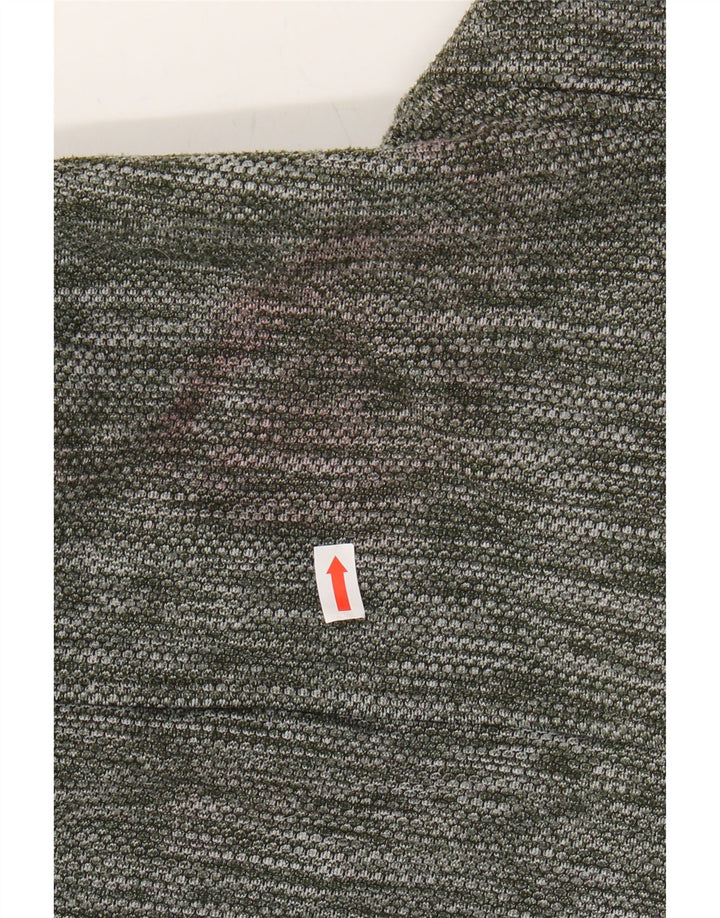 MOUNTAIN WAREHOUSE Mens Zip Neck Sweatshirt Jumper 3XL Grey Polyester Vintage Mountain Warehouse and Second-Hand Mountain Warehouse from Messina Hembry 