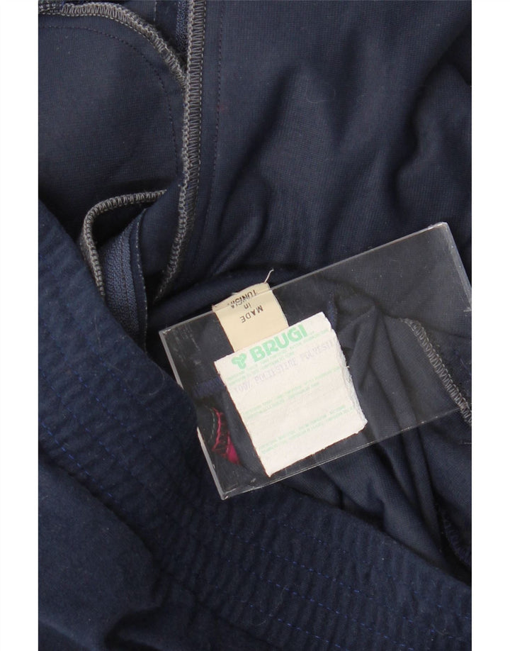 BRUGI Mens Tracksuit Top Jacket Large Multicoloured Colourblock Polyester