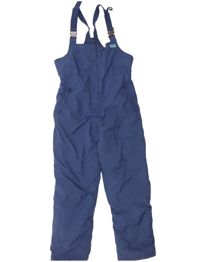 Diadora Womens Dungarees Ski Trousers UK 20 2XL Blue Polyester