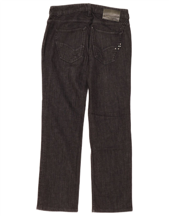 Gas Womens Straight Jeans W30 L30 Grey Cotton