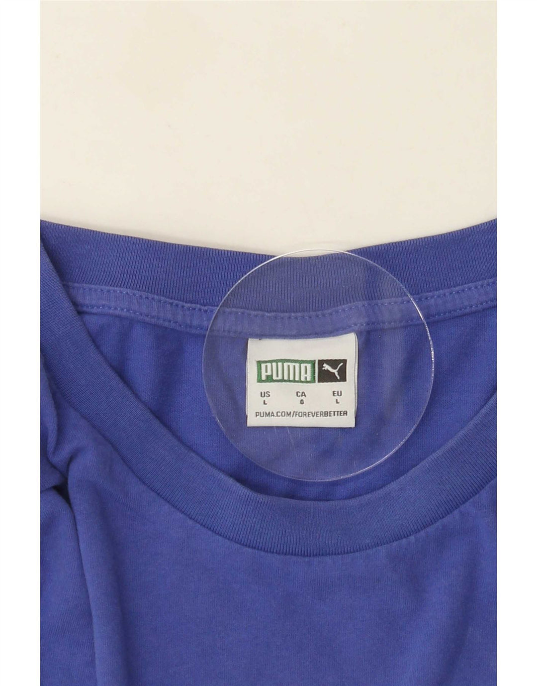Puma Mens T-Shirt Top Large Blue