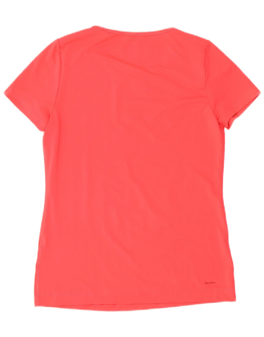 ADIDAS Womens Climalite T-Shirt Top UK 12/14 Medium Red