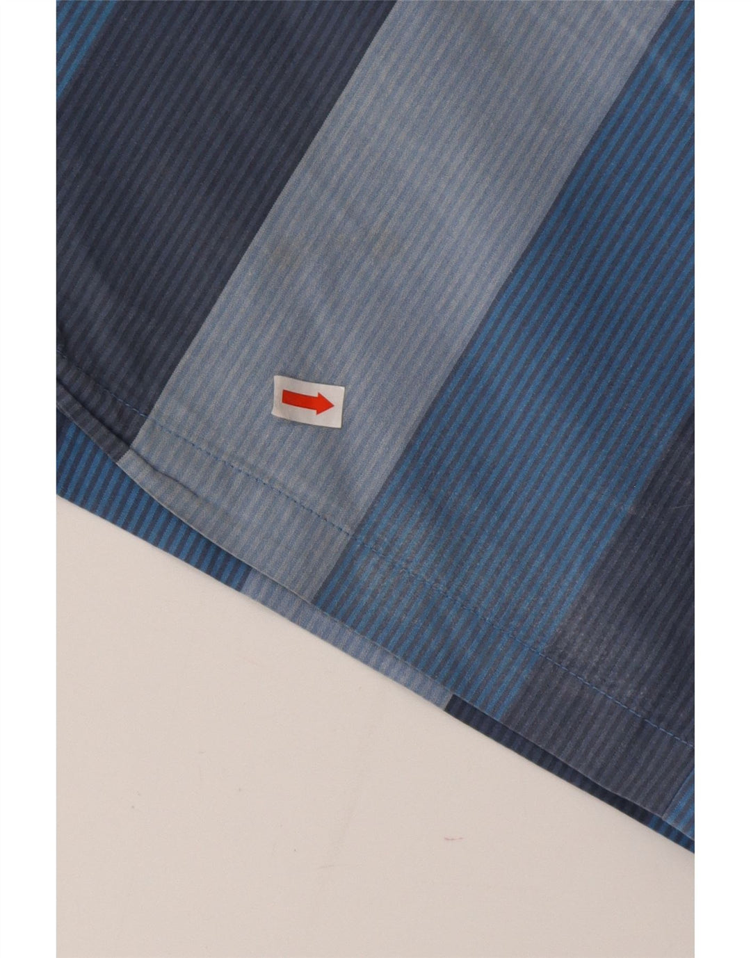 Lacoste Mens Swimming Shorts Size 8 3XL Blue Striped Cotton