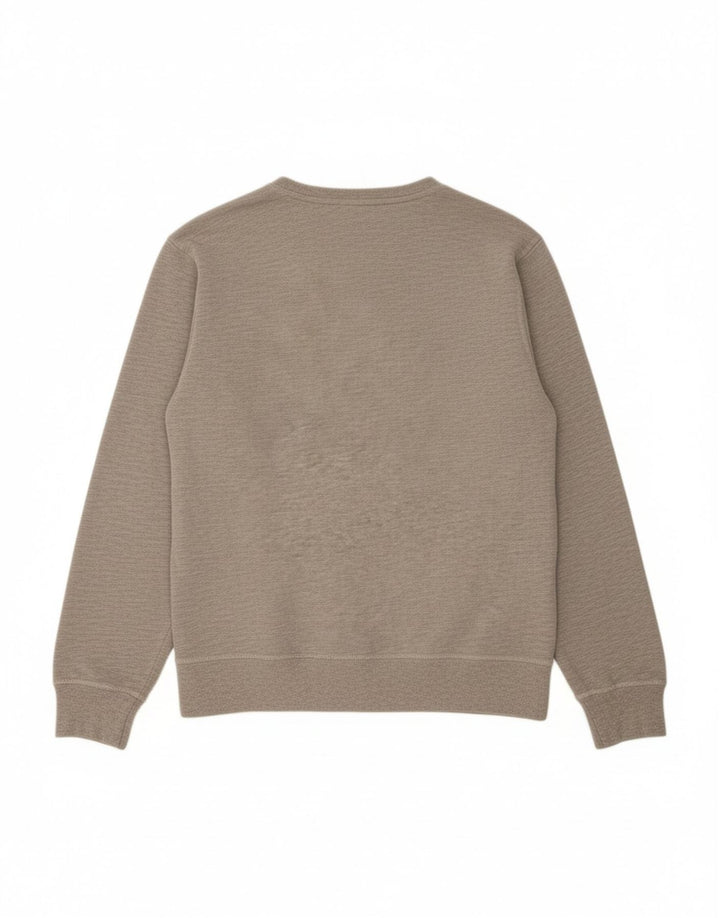 REEBOK Mens Sweatshirt Jumper Large Grey Cotton
