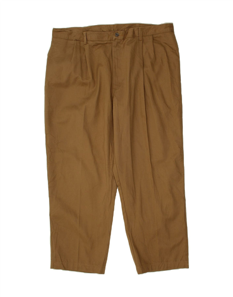 LEE Mens Performance Pegged Chino Trousers W42 L30  Brown Cotton | Vintage Lee | Thrift | Second-Hand Lee | Used Clothing | Messina Hembry 