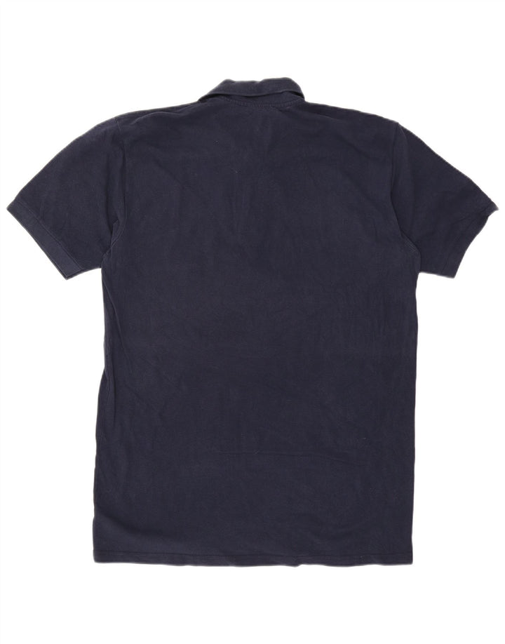 REEBOK Mens Polo Shirt Large Navy Blue