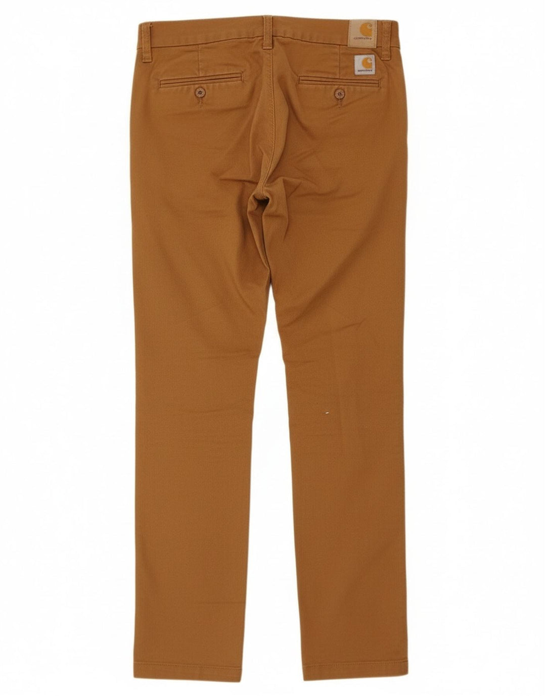Carhartt Mens Sid Slim Chino Trousers W29 L32 Beige Cotton