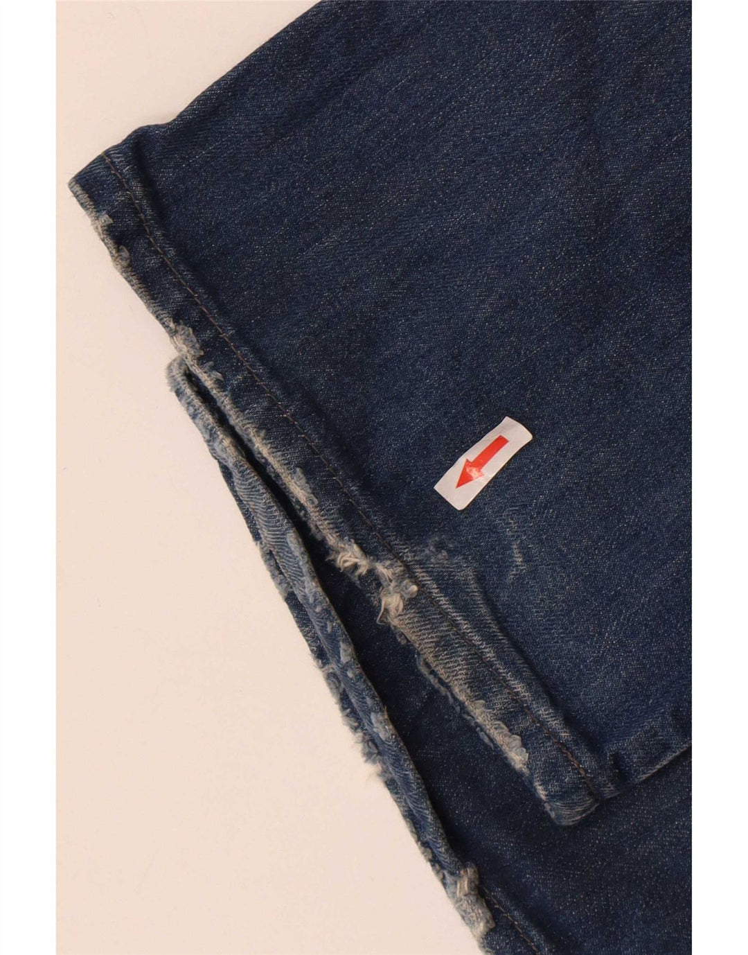 Diesel Womens Flared Jeans W26 L32 Blue Cotton