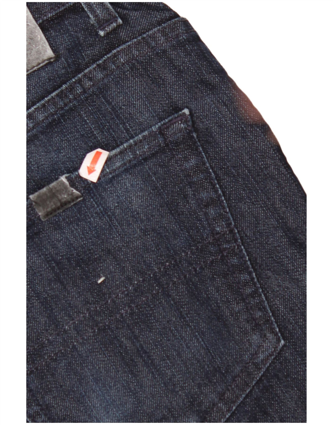 TRUSSARDI Mens Straight Jeans W33 L31 Navy Blue