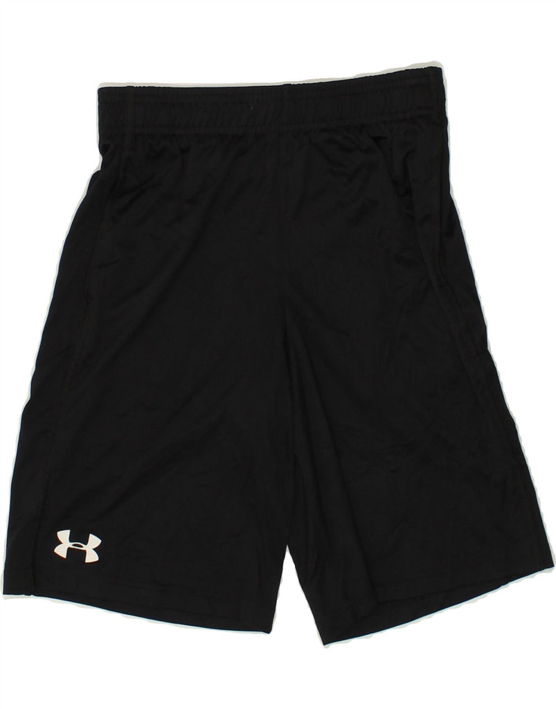 UNDER ARMOUR Boys Sport Shorts 10-11 Years Medium Black | Vintage Under Armour | Thrift | Second-Hand Under Armour | Used Clothing | Messina Hembry 