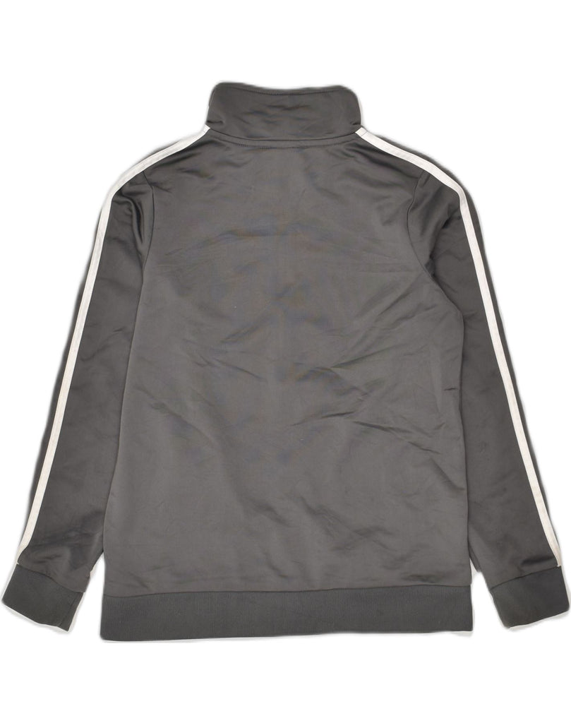 ADIDAS Boys Tracksuit Top Jacket 10-11 Years Medium Grey Polyester | Vintage Adidas | Thrift | Second-Hand Adidas | Used Clothing | Messina Hembry 