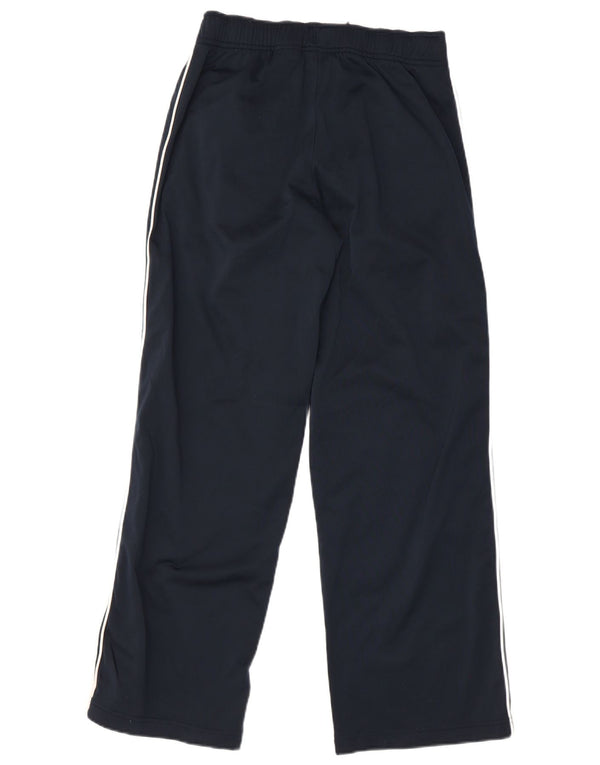 Nike Girls Tracksuit Trousers 12-13 Years Large Navy Blue Polyester
