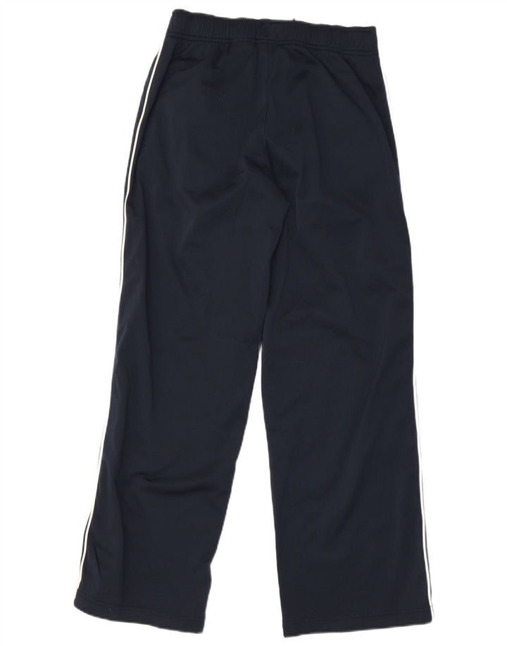 Nike Girls Tracksuit Trousers 12-13 Years Large Navy Blue Polyester