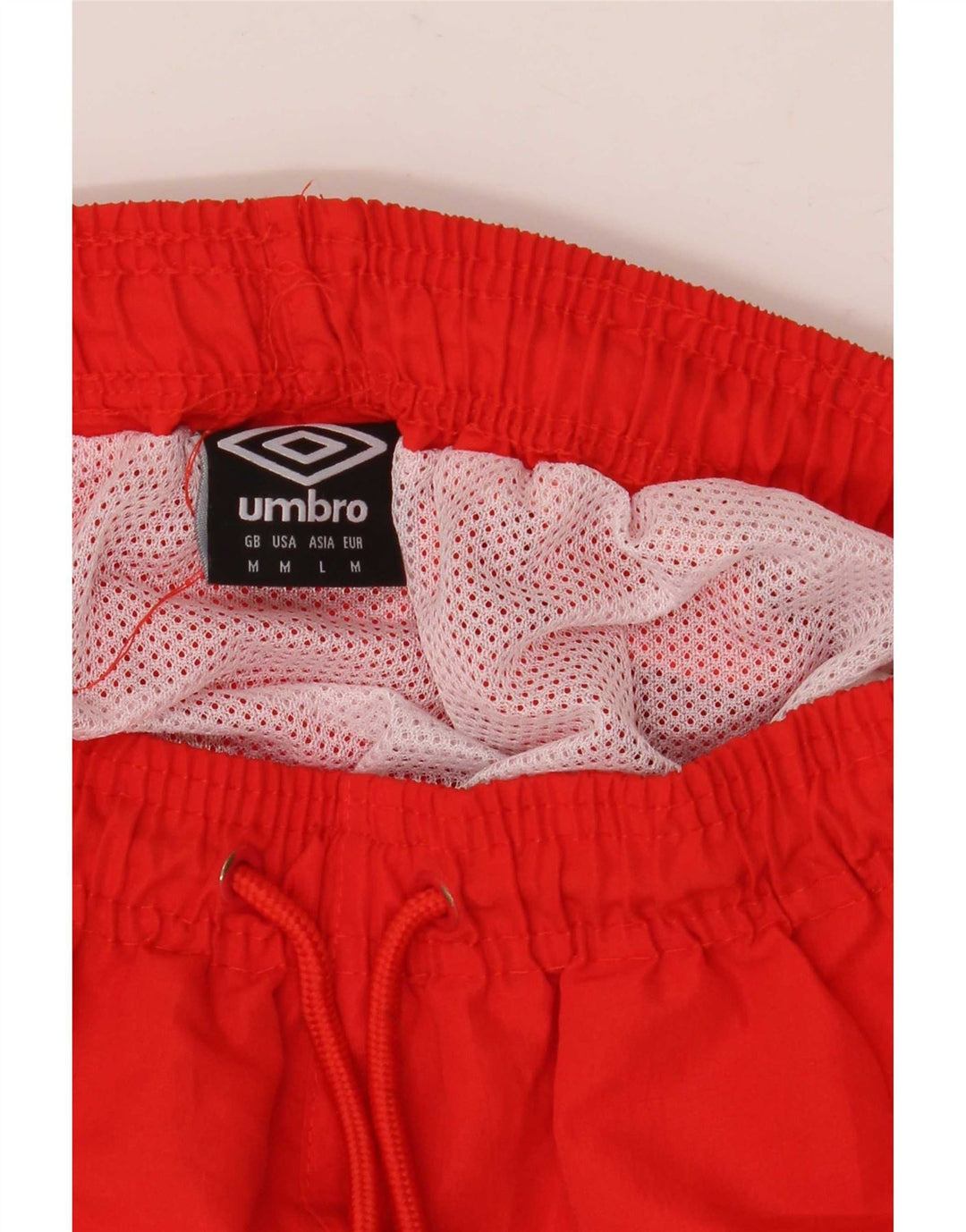 Umbro Mens Sport Shorts Medium Red