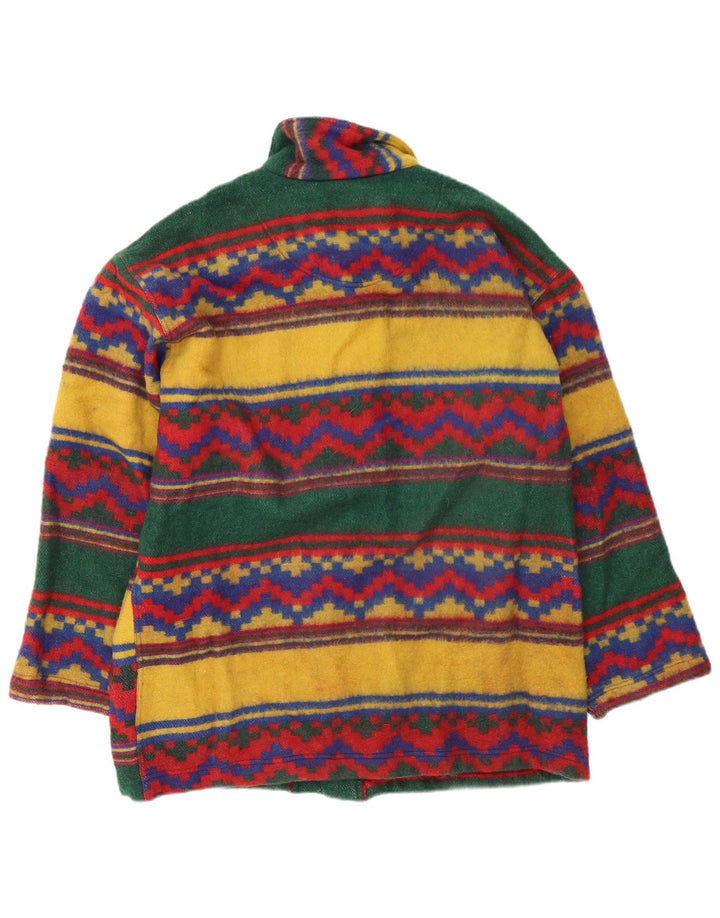 Akah Tex Mens Windbreaker Coat UK 39/40 Medium Multicoloured Geometric