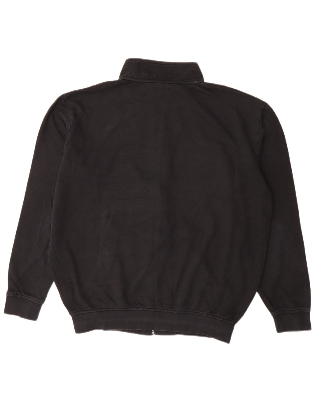 Kappa Mens Tracksuit Top Jacket 2XL Black Cotton