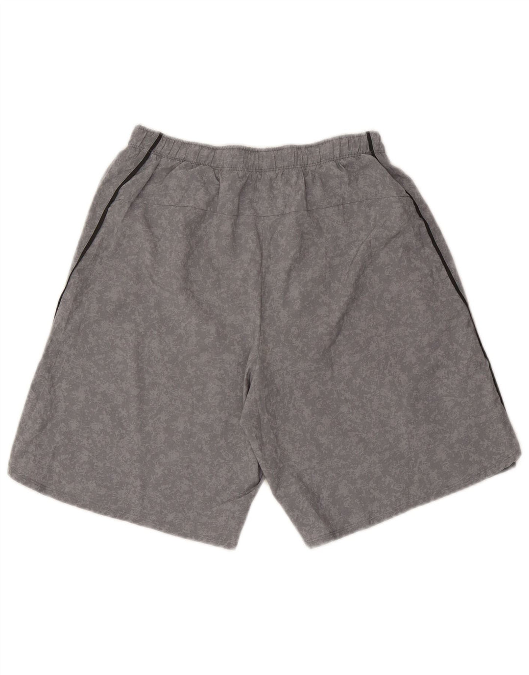Asics Mens Sport Shorts Medium Grey Camouflage Polyester