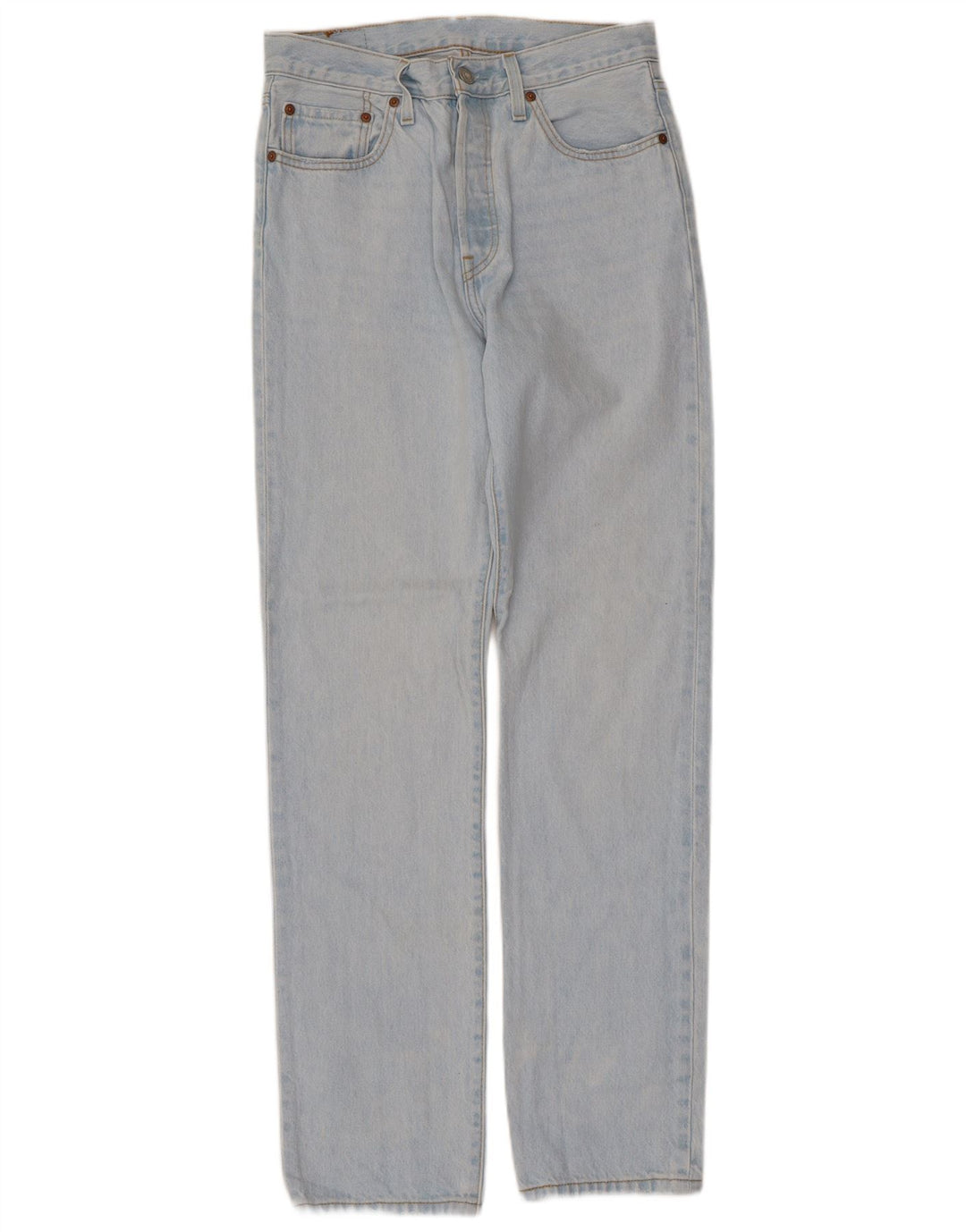 Levi's Mens 501 Straight Jeans W27 L32 Blue Cotton