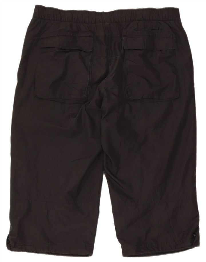 Adidas Mens Graphic Bermuda Sport Shorts Medium Black Polyester