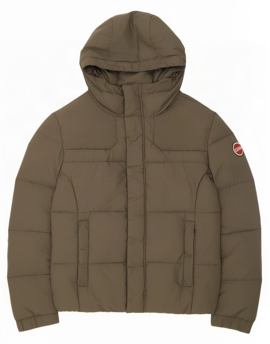Colmar Mens Hooded Padded Jacket EU 46 Small Khaki
