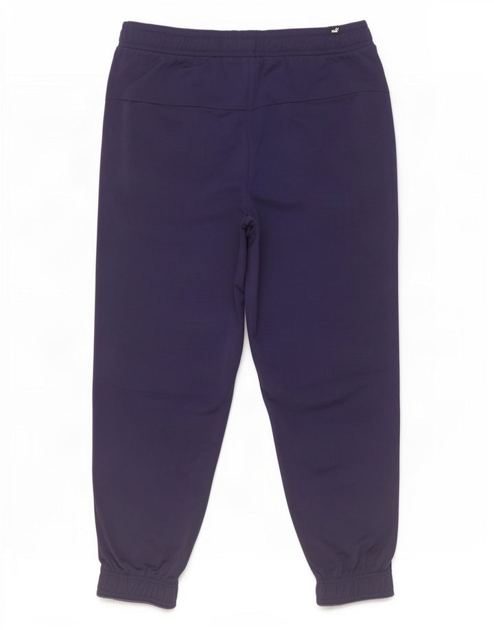 Puma Mens Tracksuit Trousers Joggers XL Navy Blue Polyester