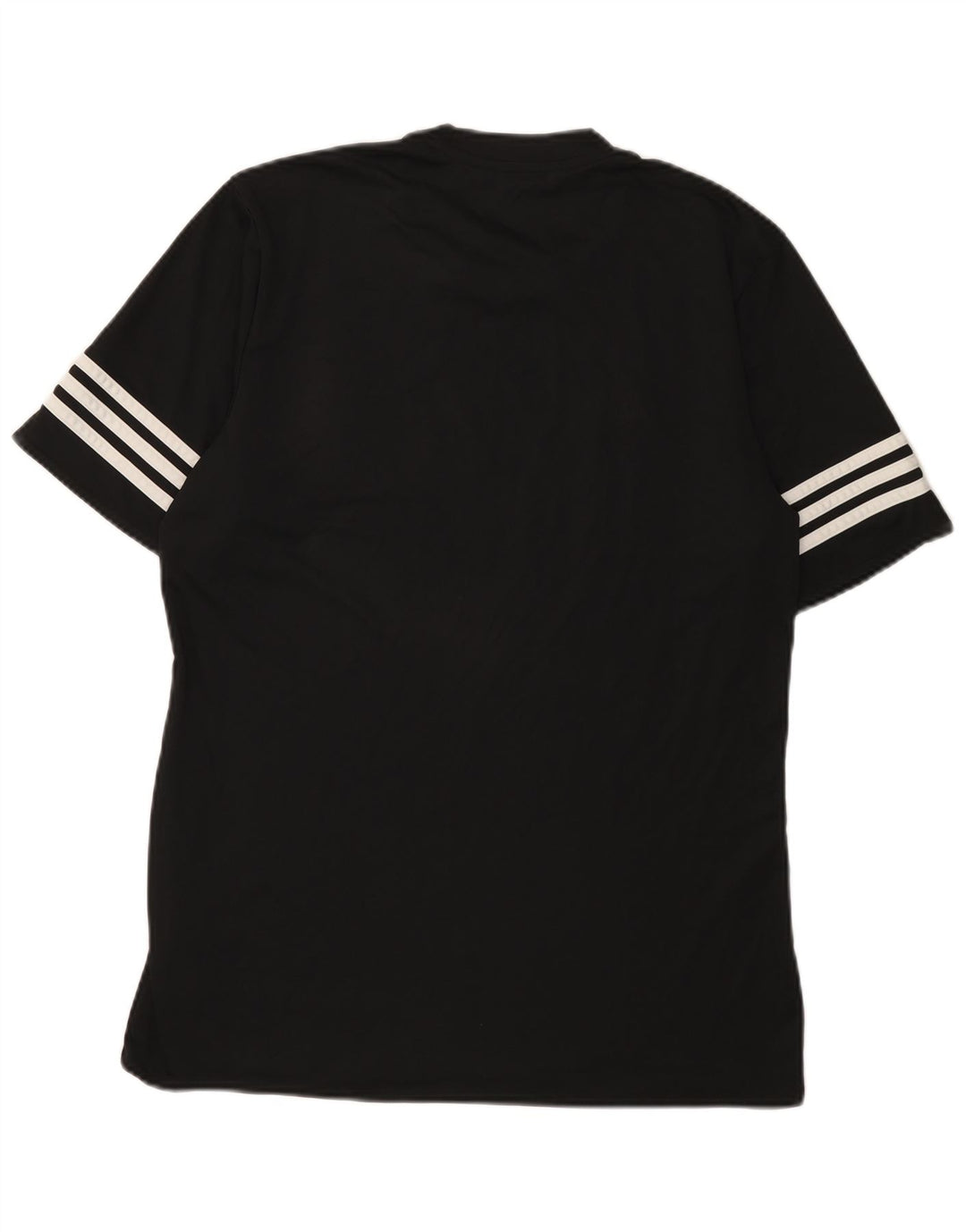Adidas Mens Climalite T-Shirt Top Large Black Polyester