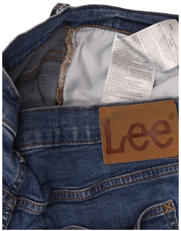 Lee Womens Luke Slim Jeans W31 L32 Blue Cotton