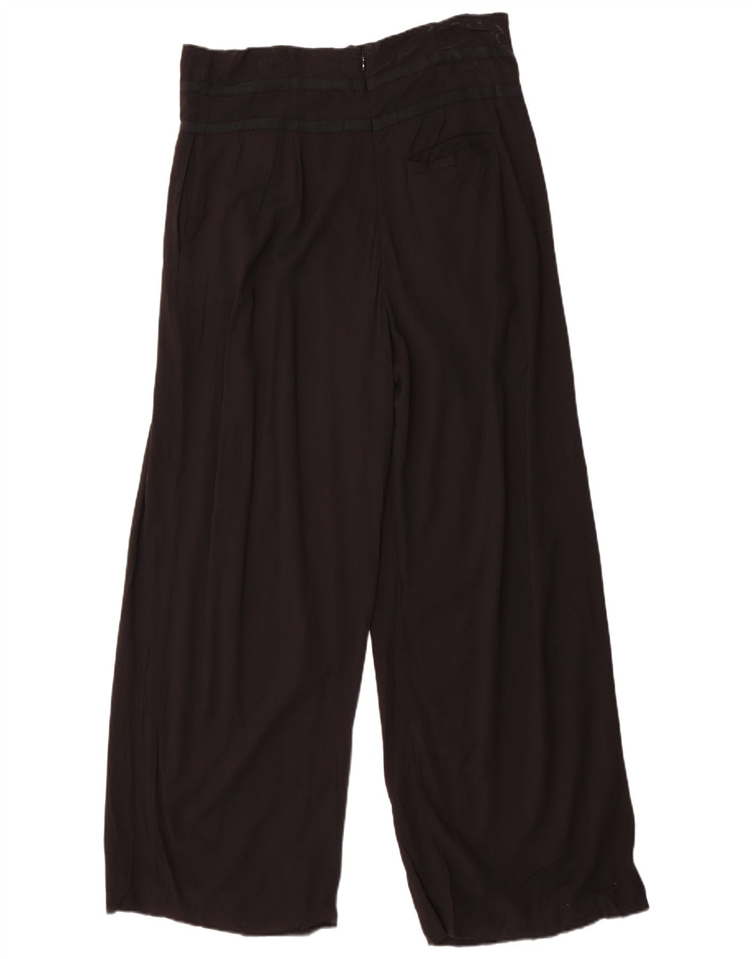 COS Womens Pegged Casual Trousers EU 40 Medium W34 L32 Black Viscose