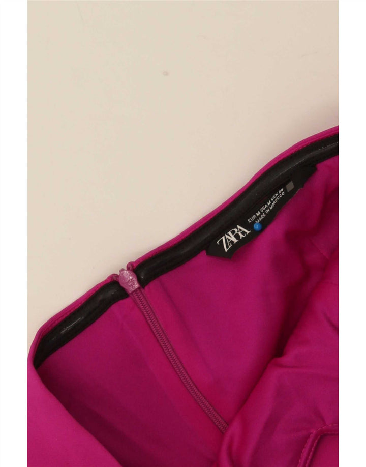 Zara Womens Strapless Top UK 12 Medium Purple