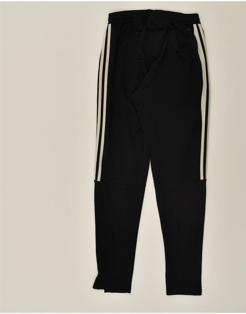 ADIDAS Mens Tracksuit Trousers Small Black Polyester | Vintage Adidas | Thrift | Second-Hand Adidas | Used Clothing | Messina Hembry 