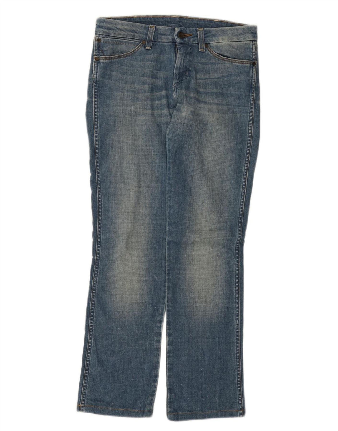 Wrangler Womens Sofia Bootcut Jeans W29 L30 Blue Cotton