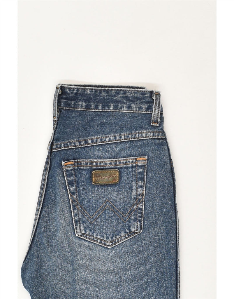 WRANGLER Womens Bootcut Jeans W26 L30 Blue Cotton | Vintage Wrangler | Thrift | Second-Hand Wrangler | Used Clothing | Messina Hembry 