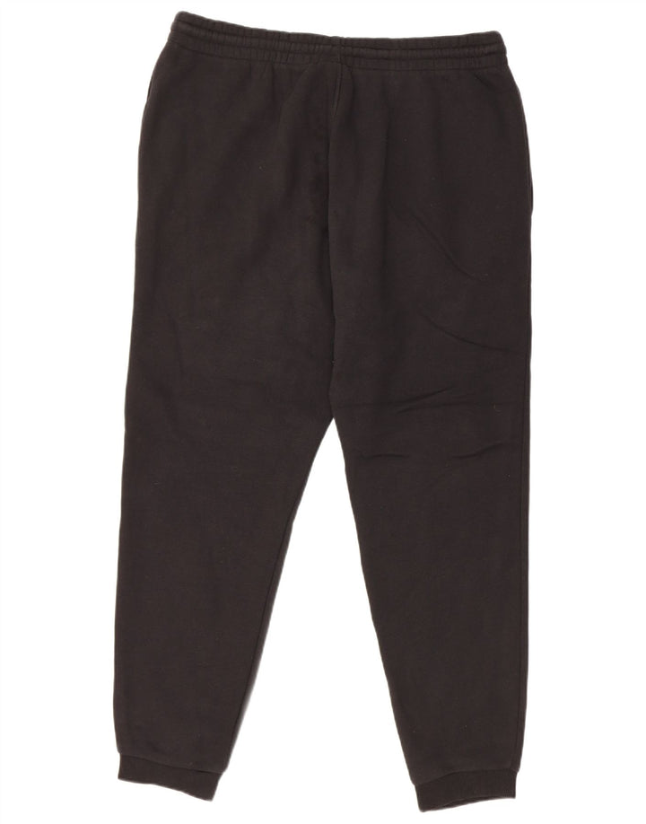 Reebok Mens Tracksuit Trousers Joggers Small  Black Cotton