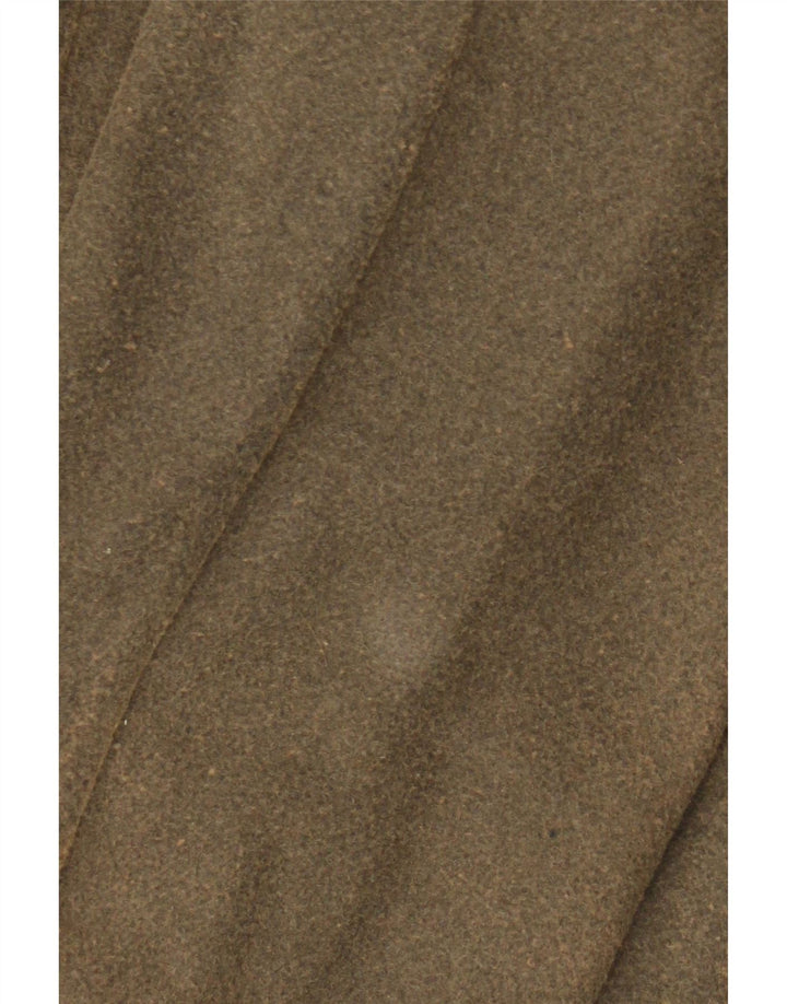 Calvin Klein Mens 3 Button Blazer Jacket UK 44 2XL Khaki Polyester