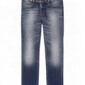 Diesel Womens Matic Slim Jeans W26 L28 Blue Cotton