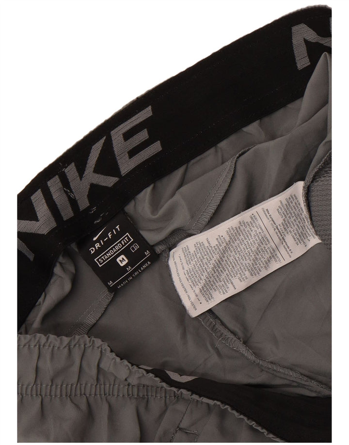 Nike Mens Dri Fit Standard Fit Sport Shorts Medium  Grey Polyester