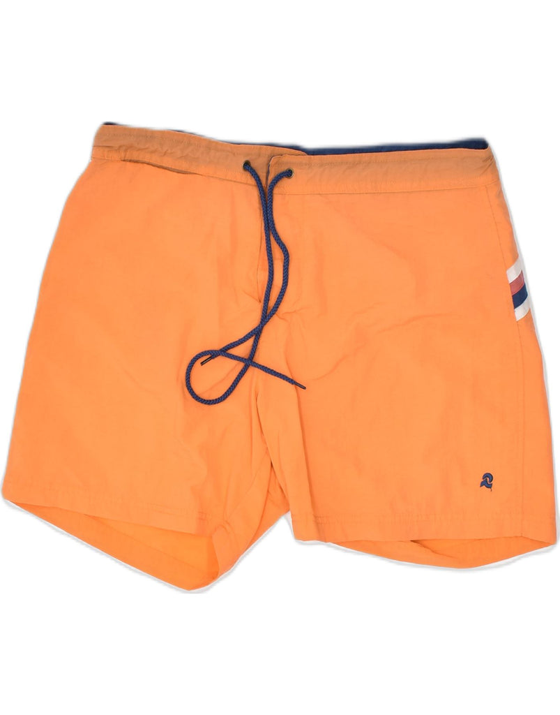 INVICTA Mens Swimming Shorts Large  Orange Polyamide | Vintage | Thrift | Second-Hand | Used Clothing | Messina Hembry 